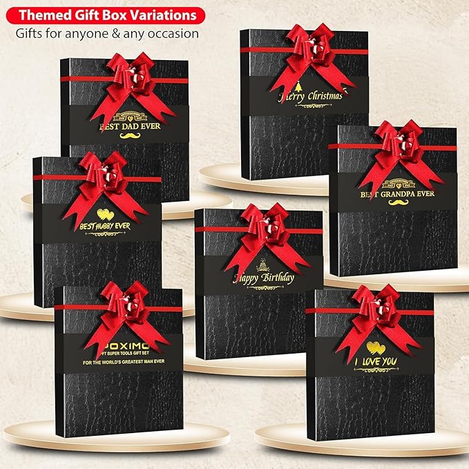 Men Gifts for Hubby from Wife Multi tools Gift Set BEST HUBBY EVER with Multitool Pliers Pocket Knife Tactical Pen Stocking Stuffers EDC Multi-tools(BEST HUBBY EVER)