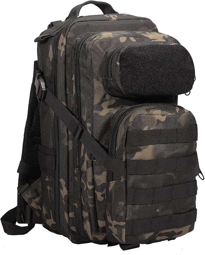 BOMTURN for Mens Tactical Backpack Military Backpacks 27L Small Army Survival Backpacks Small Waterproof Bug out Bag
