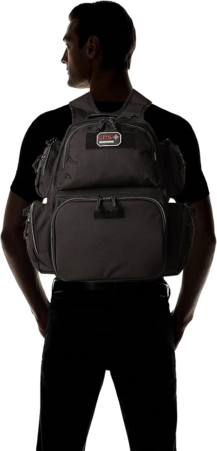 G.P.S Wild About Shooting Executive Backpack G.P.S-1812Bpb
