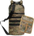 Xtreme Sight Line ~ AQUA RT Dry Bag~ Water-Proof Faraday Dry Bag for Laptops Tablets and Mid-Size Electronics ~ Small LITE Faraday Bag Combo ~ Multicam Camo