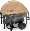 GenTent XL Open Frame Running Cover – Universal Kit Generator Tent for Larger Generators (Tan XL - Plus)