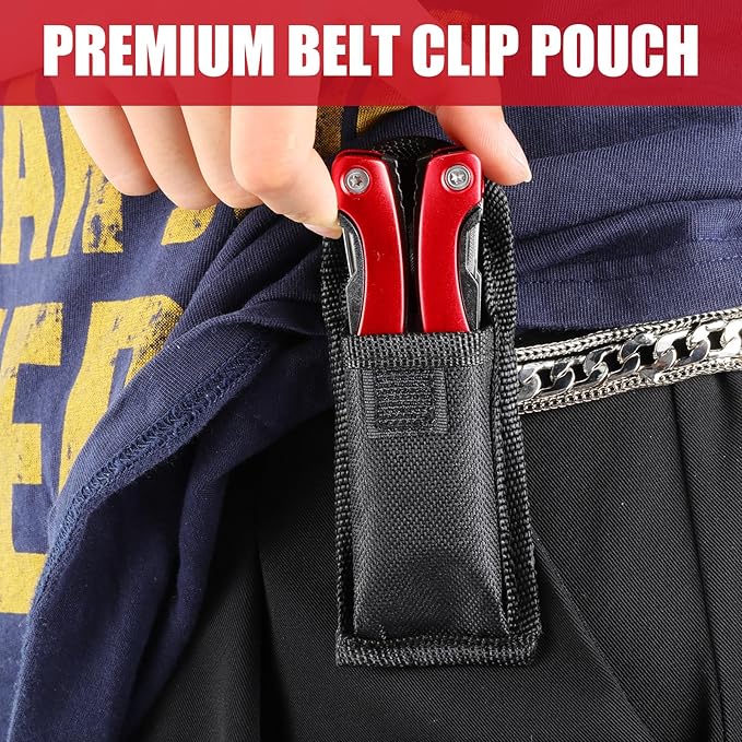 5 Pack Mini Multi Tool Bulk Birthday Gifts for Men Him Dad Boyfriend Stocking Stuffers Small Multitool Fishing Pocket Knife for Men Camping Survival Computer Bike Gadgets 5 Colors