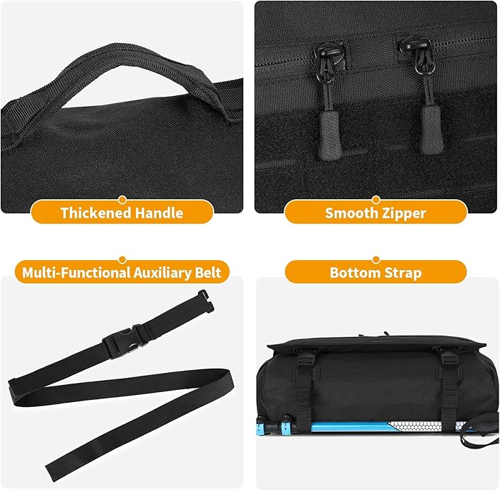 HUNTVP Messenger Bag Tactical Messenger Bag Men Canvas Shoulder Crossbody Military Laptop Bag for Work Outdoor Camping Hiking