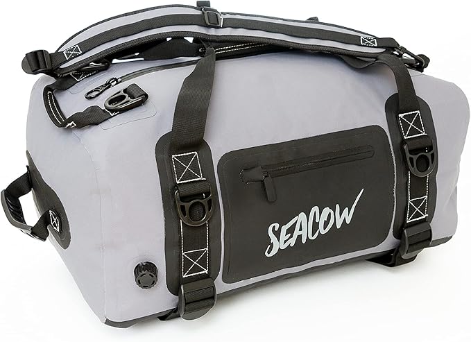 Dry Bag (Duffle) - Premium Quality - Large Storage - Ultra Lightweight Heavy Duty - Waterproof and Submersible - Sturdy and Durable - Paddle Boarding Fishing SportsCamping Hiking