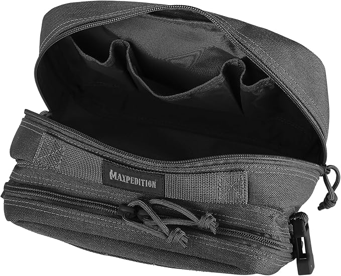 MAXPEDITION Gyrfalcon Backpack (Black) 36L Tactical Backpack with Detachable Waist Pack MOLLE Internal Frame Rucksack Military Survival Pack Bug Out Bag PT1054B