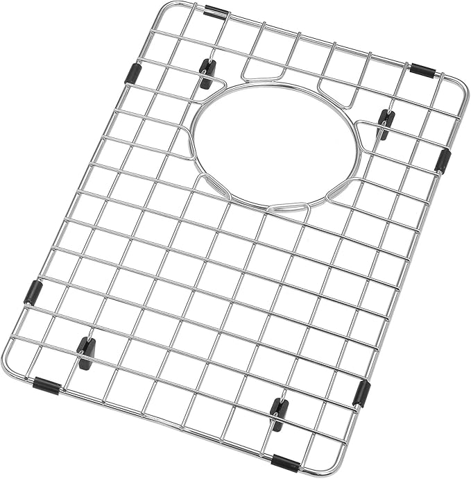 STARSTAR Workstation Ledge Undermount Single Bowl 304 Stainless Steel Kitchen Sink With Grid Cutting Board (14 x 18)