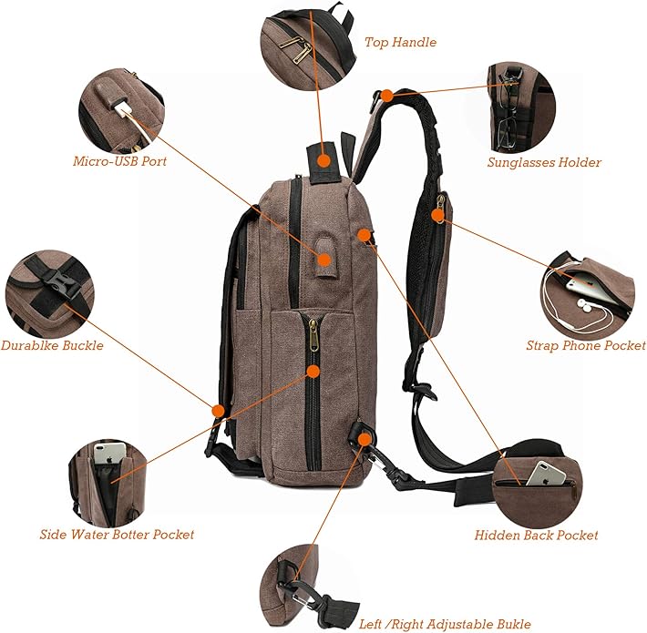 NICGID Tactical Military Backpack Daypack Molle Army Assault Pack Bug Out Bag Travel Fishing Hiking Trekking Rucksack
