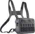 WILD HEART Sports Chest Bag for Men Women Comepletely Waterproof Tactical Chest Pack Multifunction Motorcycle bag for Outdoor Activities