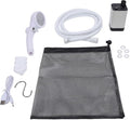 BAFOVY Portable Camping Shower Rechargeable Shower Pump Ideal for Camping Hiking Traveling Beach ABS Material