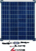 OptiMATE SOLAR + 80W Solar Panel TM-523-8 Solar Pulse Charger Tester &amp Maintainer for 12V batteries with 80W solar panel