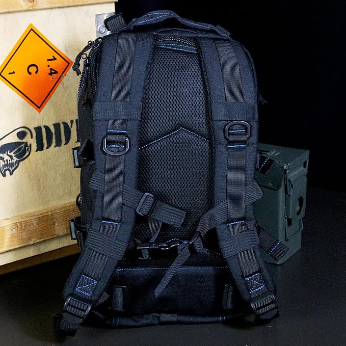 DDT Death Dealer Tactical Anti-Venom 24-Hour Assault Pack Color Blueline