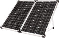 Go Power GP-PSK-90 90W Portable Folding Solar Panel Kit 10 Amp Solar Controller Adjustable Folding Legs SAE &amp XLR Plug Adapters Includes Heavy Duty Carrying Case