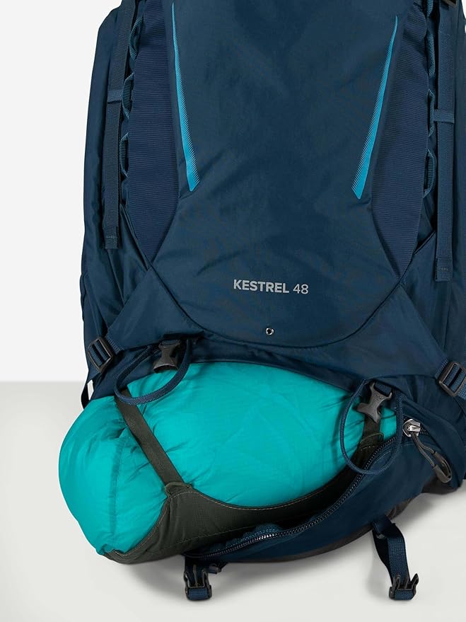 Osprey Kestrel 48L Men's Backpacking Backpack Black S/M