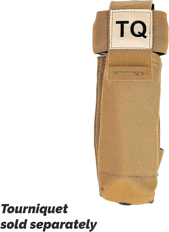 North American Rescue C-A-T Tourniquet Holder NAR CAT Gen 6 Gen 7 Tactical TQ Pouch MOLLE Connectors for Duty Belt Gear Vest