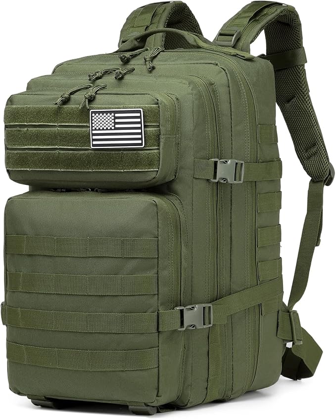 ATBP Military Tactical Molle Rucksack Backpack Large Travel Backpack Hiking Daypack Camping Hunting Backpack