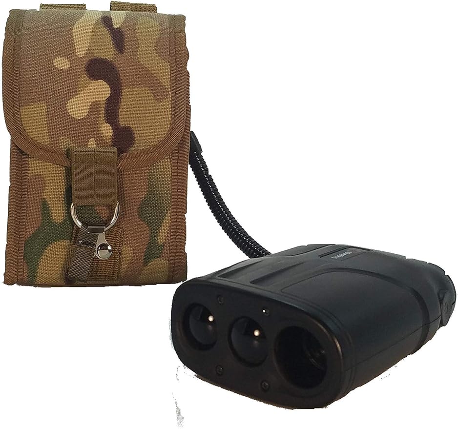 Rangefinder StrapPack Clip-On Pouch for Backpack Straps (Camo) - Attachment for Hunters by Clakit