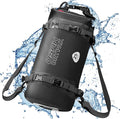 OSAH DRYPAK 25L Waterproof Dry Bag - Motorcycle Luggage Tail Bag with Straps for Back Seat Roll Top Lightweight Waterproof Backpack Sack for Travel Swimming Boating Kayaking Camping and Beach