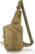 M-Tac Elite Sling Bag - EDC Tactical Crossbody Concealed Carry CCW Chest Pack