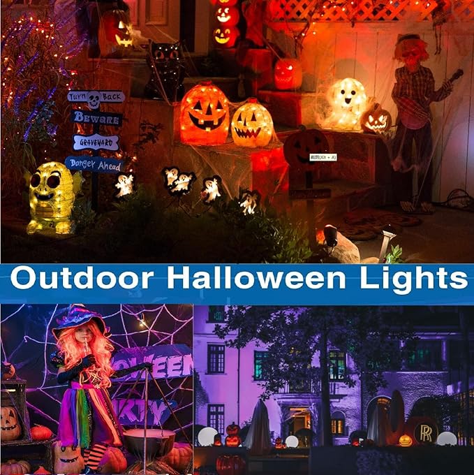12W RGBW Landscape SpotlightColor Changing120V Landscape Lighting with RemoteIP65 Landscape Lights 16 Colors +Warm White Garden Decorative Lamp with US 3 Prong(8Pack)