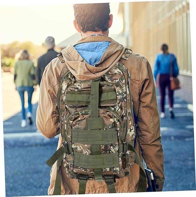 Hiking Storage Pouch Camping Backpacks Outdoor Organizer Tools Bag Storage Bag for Tools Double Shoulder