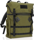 Xtreme Sight Line ~ Recon Ruck ~ Signal-Blocking Tactical Backpack for Laptops and Mid-Size Electronics ~ Tracking/Hacking Defense ~ 1000D Nylon ~ OD Green