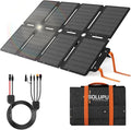 SOLUPUP 100W Portable Solar Panels-24% High Efficiency-Compact 8-fold Design MC-4 Output for Power Station Generator Power Banks RV &amp Emergency IP67 Waterproof for Camping RV Travel Outdoor Activi