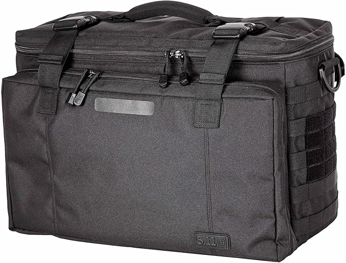 5.11 Tactical Wingman Patrol Bag – Police Gear Car Seat Organizer for Law Enforcement Black Style 56045ABR