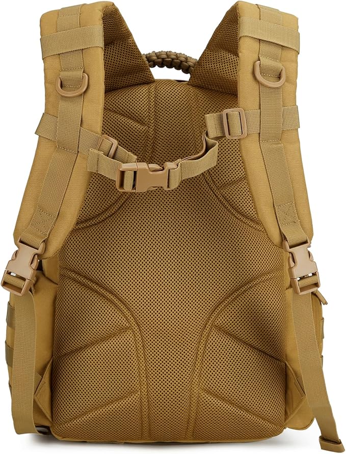 30L Military Tactical Backpack for Men 3 day Assault Pack Molle Backpack Tactical Hiking Rucksack