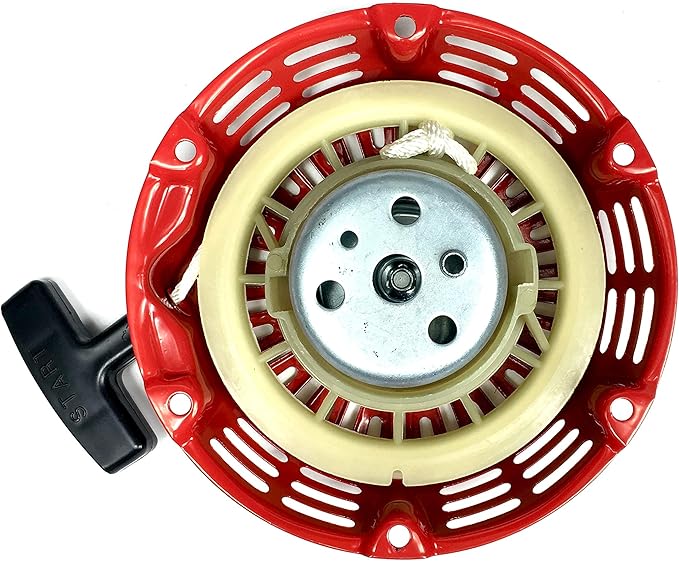 Recoil Starter with Pulley for A-ipower AP4000 AP5000 SUA4500 SUA5000 7HP 7.5HP Generator 1-1/2 in Height (4)