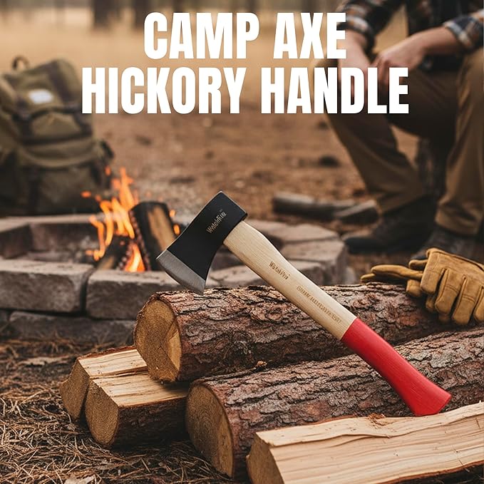 SZCO Watchfire 16 Camp Axe Hickory Handle