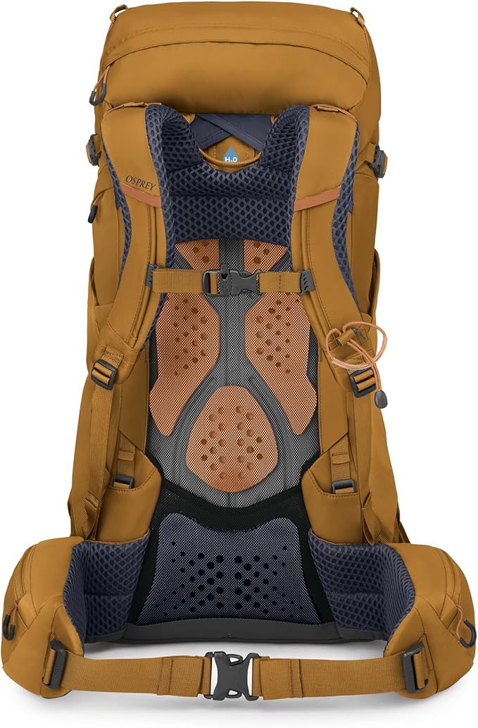 Osprey Kyte 38L Women's Backpacking Backpack - Hiking &amp Camping Bag with Waterproof Raincover Barley Brown X-Small/Small