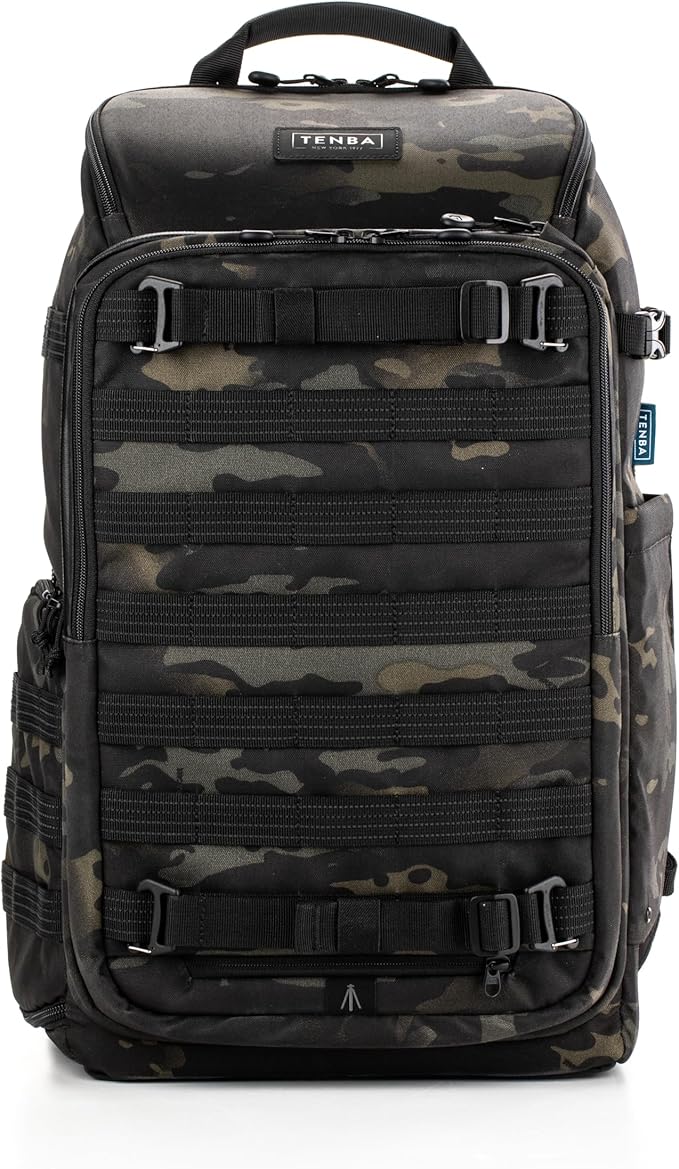 Tenba Axis v2 24L Camera Backpack for DSLR and Mirrorless cameras and lenses plus a 16-inch laptop – MutiCam Black (637-757)