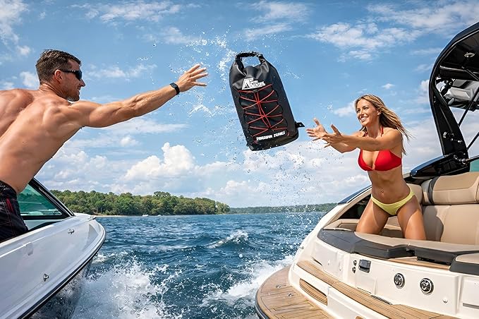 Marine Grade Waterproof Backpack Insulated Cooler Bag - Camping Diving Kayaking Boating Beach Travel Picnic Food and Beverage Siberian Series (20 Liter/5.3 Gallon)