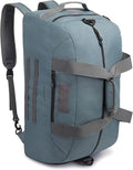 G4Free 70L Large Tactical Duffle Bag Men Sports Gym Backpack with Shoes Compartment Military MOLLE Duffel Backpack (Grey)