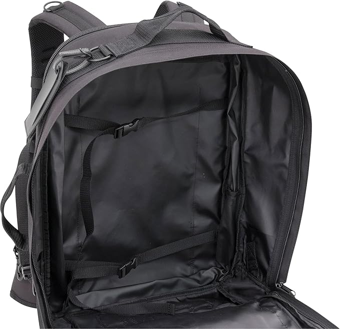 Tactical Bugout Backpack With Hydration Pack Survival Ready Pack Black Emergency Go Bag Outdoor Hiking Camping