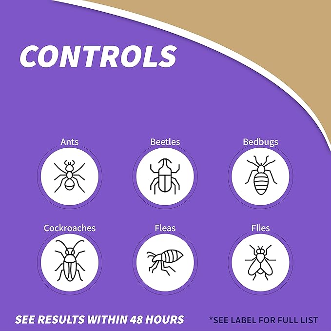 Bonide Diatomaceous Earth Crawling Insect Killer 5 lbs. Fast Acting and Long Lasting Pesticide for Indoor or Outdoor Use