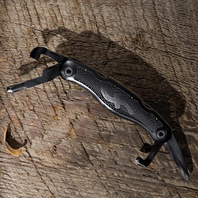 FLEXCUT Pocket Jack for Carvin' 2.0 Light Weight Wood Carving Jackknife Style Tool with 4 Blades Made in the USA | JKN289