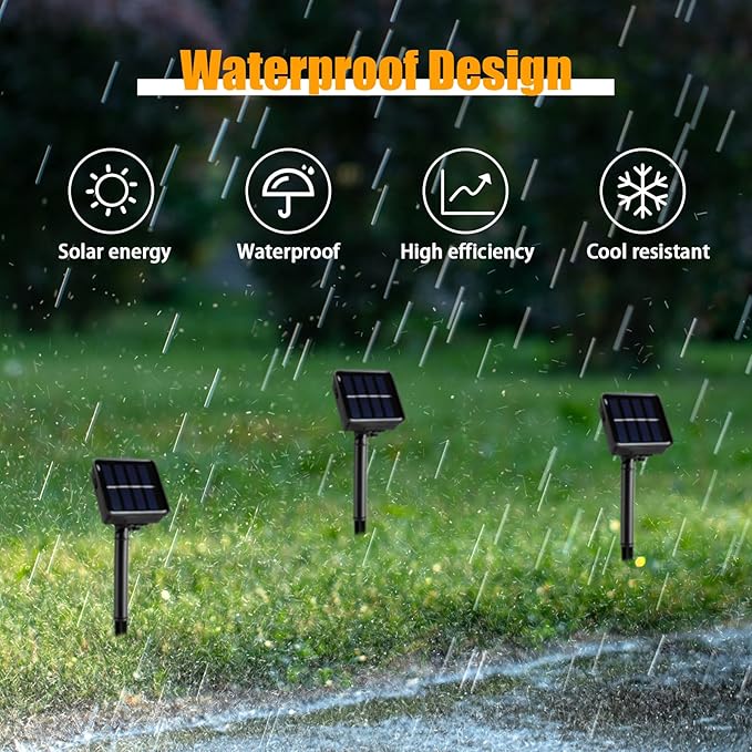 Tellegloww 6 Set Replacement Solar Panel 1.2v 600ma Replacement Parts for Solar Lights with 6.56ft Power Cord Waterproof Solar Panel for Outdoor Lights Solar Flower Lights Garden Landscape Patio Decor