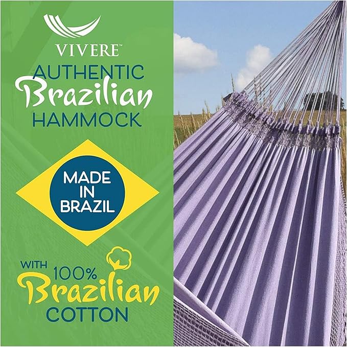 Vivere Authentic Brazilian Elegant Hammock (Olinda)