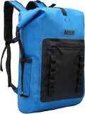 MIER Dry Bag Waterproof Backpack 30L Dry Sack Heavy Duty Roll-Top Closure for Kayaking Beach Boating Swimming Surfing