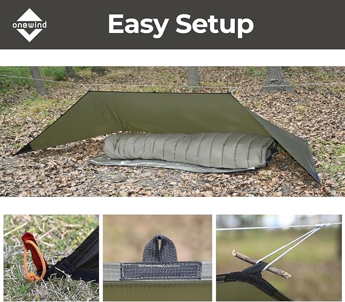 Onewind Camping Shelter with Mosquito Net Ultralight for Camping Hiking Backpacking