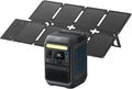 Anker SOLIX C200X Portable Power Station with 60W Solar Panel 230.4Wh LiFePO4 Battery 300W (600W Surge) Solar Generator 140W Two-Way Fast Charging For Outdoor Camping Traveling and Emergencies