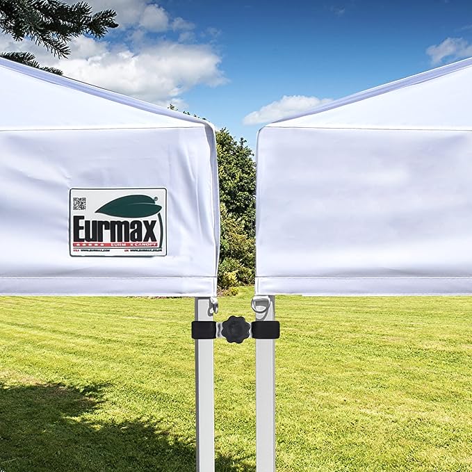 Eurmax USA Universal 2-Pack Heavy Duty Pop Up Canopy Tent Frame ConnectorsDurable Canopy AccessoriesFrame Connectors Only