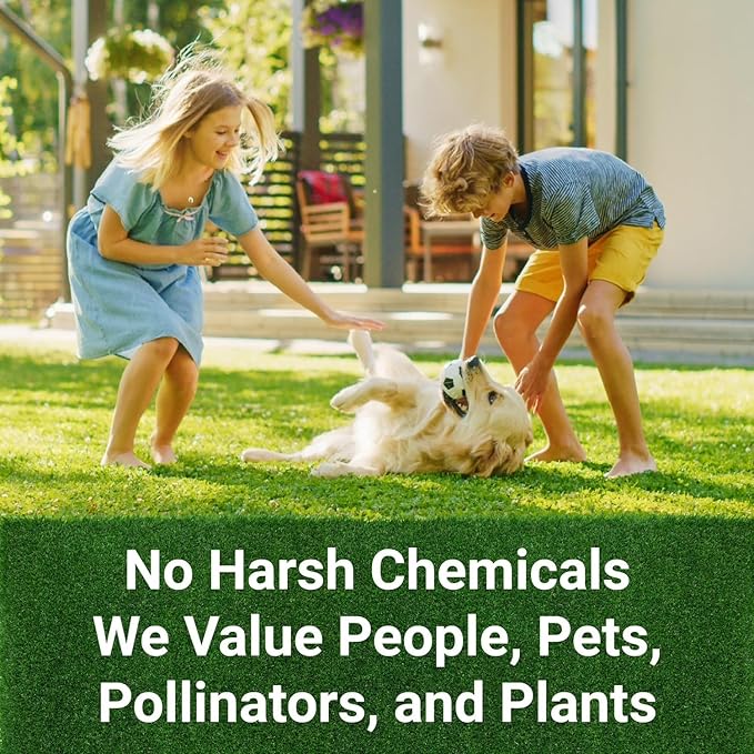 NatureShield Insect and Pest Repellent Outdoor Bug Repellent for Patio and Lawn Use with Irrigation Feeder System Pump or Hose End Sprayer 64 Fl Oz 4 Pack