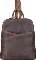 Lady Conceal Concealed Carry Purse -Jayden Backpack Brown
