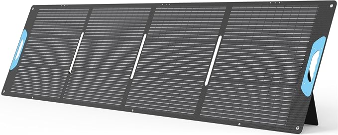 220W Portable Solar Panel with QC3.0 USB-A &ampType-C 23.5% Solar Efficiency ETFE Foldable Solar Panel Charger for Power Station IP67 Waterproof for RV Camping Backup