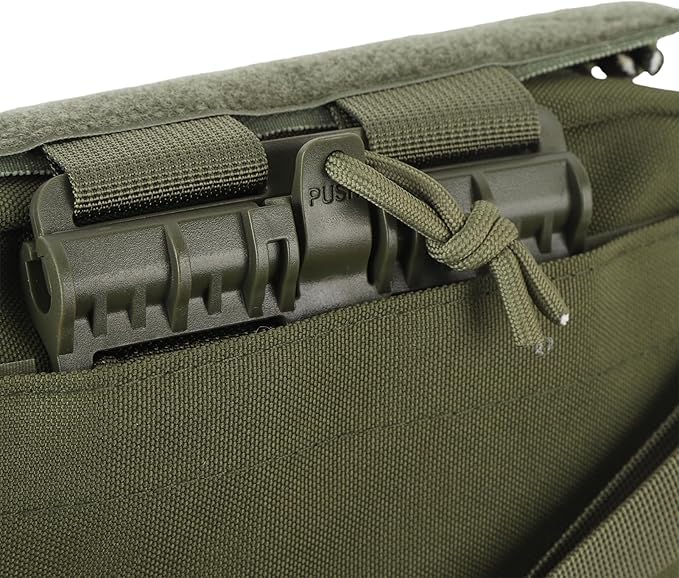 Oxford Cloth Drop Pouch Sub Abdominal Utility Carrying Kit Bag Adjustable Waist Strap - Durable Material Multi Layer Storage Ideal for Outdoor Activities and Chest Rig Use