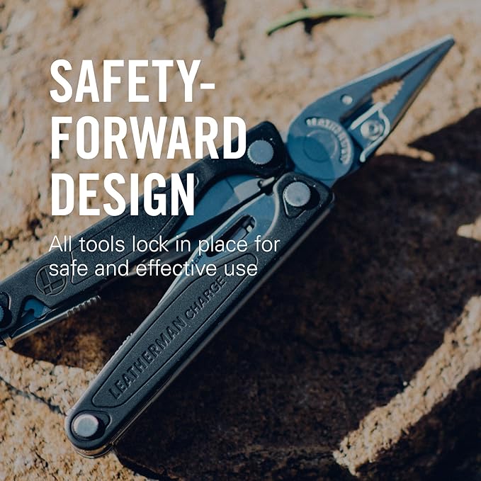 LEATHERMAN Charge Plus 19-in-1 Full-Size Versatile Multi-tool for Home Outdoors Everyday Carry (EDC) Stainless Steel