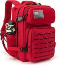 QT&ampQY 25L/45L Military Tactical Backpack For Men Molle Daypack 3 Day Bug Out Bag Hiking Rucksack With Bottle Holder