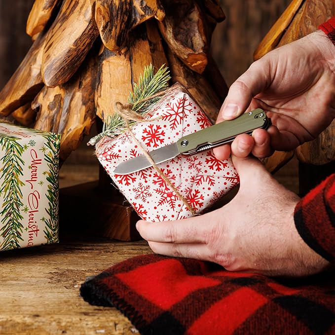 CIVIVI Sendy 3 In 1 Multitool Pocket Knife With Tweezers and Toothpick Ben Petersen designed Folding Knife for EDC Camping Daily Use Perfect Gifts for Men Women C21004B-1